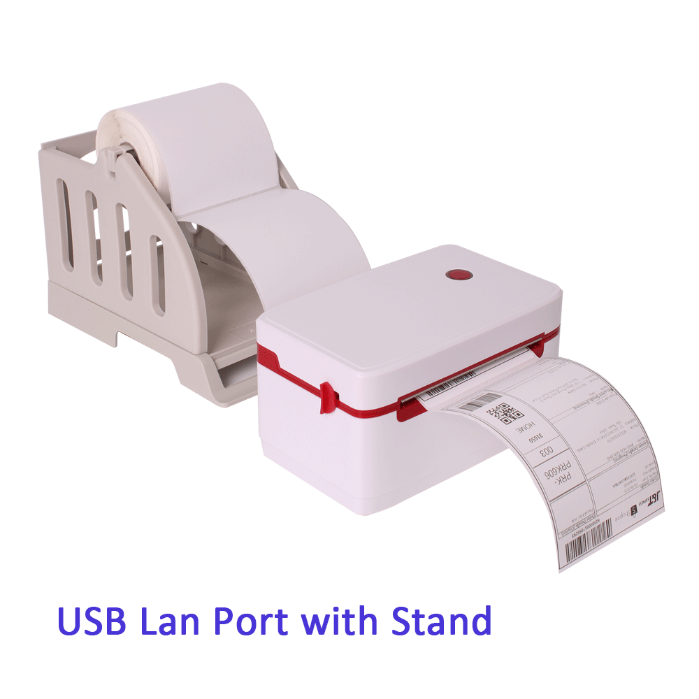 Impresora + soporte del Lan del USB