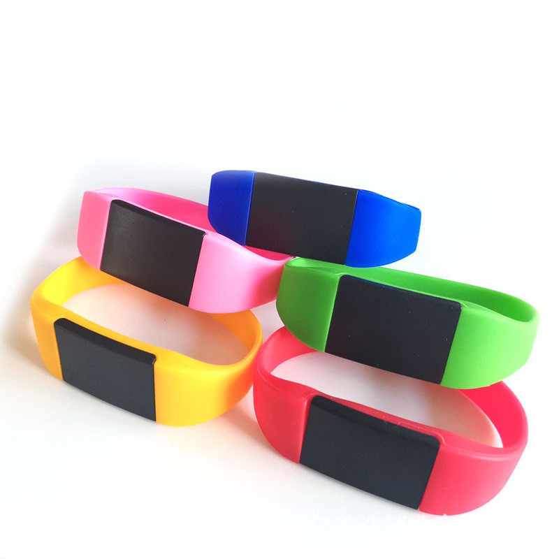 silicone watch band set hotel rfid plastic card rfid card 13.56mhz silicone wristbands