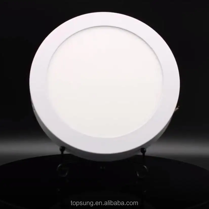 3.5 inch square flat led panel ceiling lamp 6w surface mount round slim led ceiling panel light