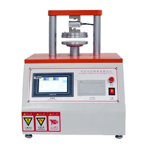 GB/T &amp; JIS Standard Automatic <strong>Compression</strong> Strength Tester with Touch Screen High-Tech <strong>Testing</strong> Equipment - Product Image 4