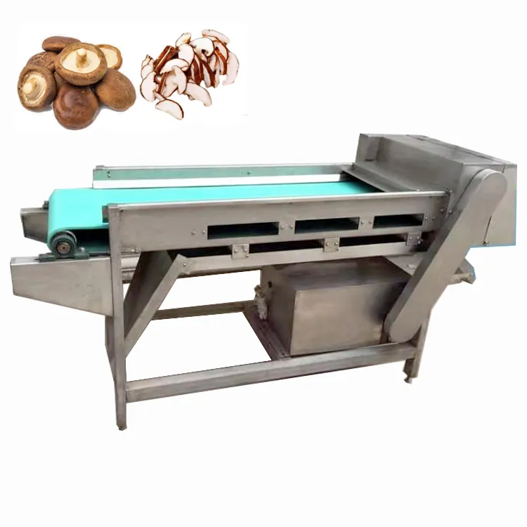 Cortador de cogumelo shiitake automático, uso comercial, máquina de corte
