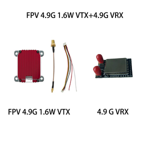 1.6W 4.9G 8CH trasmettitore Video FPV VTX Audio Video FPV trasmettitore ricevitore modulo VRX per RC a lungo raggio FPV Drone parti - Product Image 4