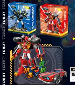 <strong>Topo</strong> Warrior Galaxy Detective Whirlwind Ares Unisex Transforming Robot Car <strong>Model</strong> Toy Made of Durable Plastic - Product Image 3