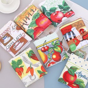 Hoshom 2025 New Design Drying Plates and Glasses 100% Cotton Eco-friendly Factory Cheap Price Bulk <strong>Chic</strong> Tea <strong>Towels</strong>