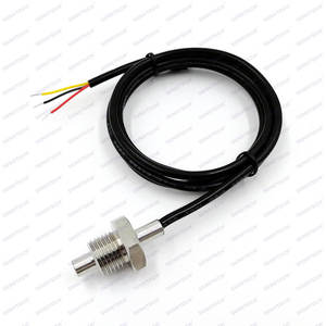 Werkseitige Lieferung 2 Drähte Digitaler DS18B20-Temperatursensor DS18B20 TO-92 SS304 Wasserdichter Sensor - Product Image 5