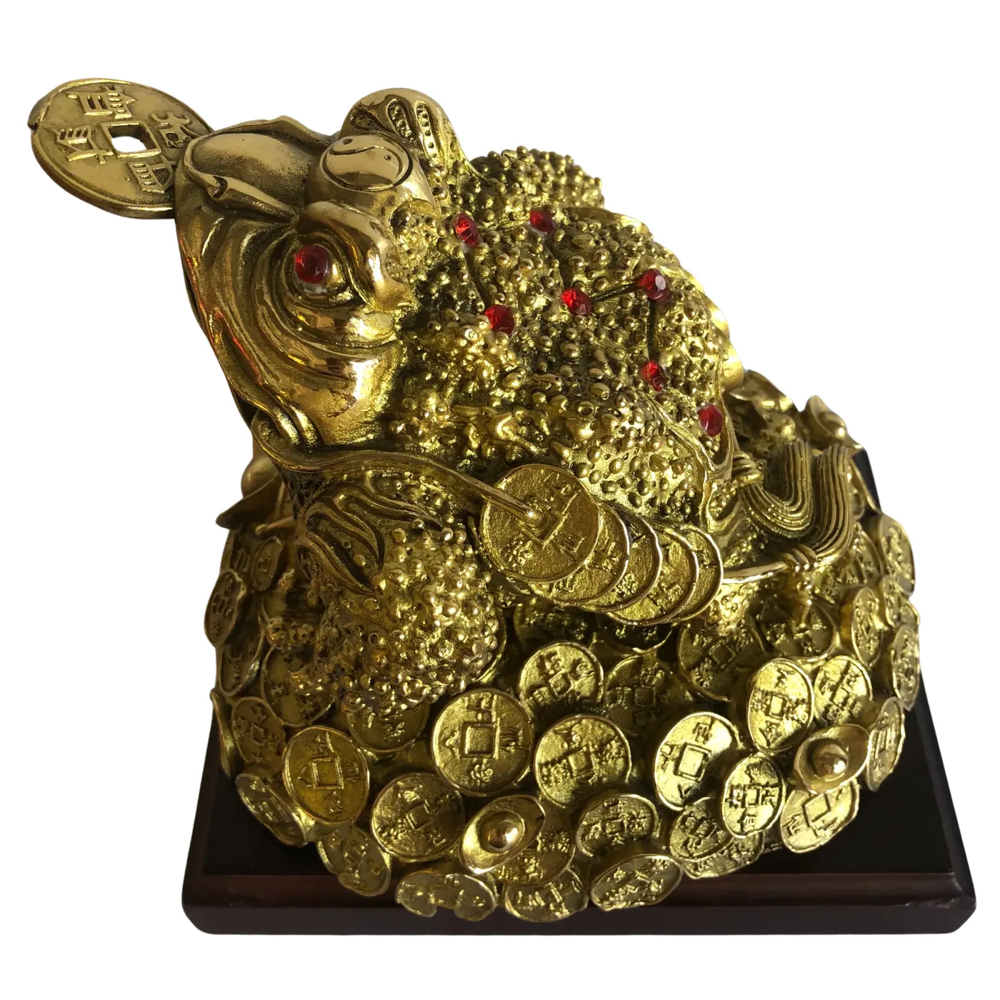 Patung katak uang kodok emas kekayaan dengan produsen Dekorasi Rumah Beruntung Vietnam penjualan terbaik