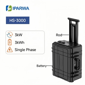 IPARWA离网便携式电站2/3/5KW太阳能发电机杆式锂电池MPPT控制器车源库存 - Product Image 2