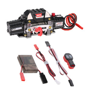<span class=keywords><strong>RC</strong></span> çift motorlar otomatik vinç kablosuz uzaktan kumanda sistemi için 1:10 <span class=keywords><strong>RC</strong></span> paletli araç eksenel SCX10 90046 Traxxas TRX4 TRX6 - Product Image 1