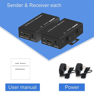 Extensor HDMI de 1080P, extensor HDMI de 60m a RJ45 con señal IP Ethernet Cat5e/Cat6, compatible con LAN, alta resolución de 1080P para TV y PC - Product Image 6
