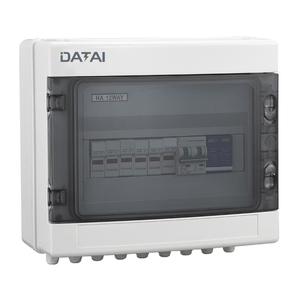 DATAI DC4入力1出力600V1000VIP65ソーラーソーラーサージ雷保護DCコンバイナーボックス、防水ジョイント付き - Product Image 1