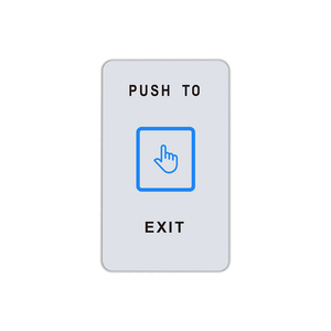 Pulsante di uscita di controllo di accesso a contatto impermeabile con interruttore a sfioramento pulsante di uscita - Product Image 1