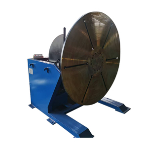 300kg Ccpacity <strong>Rotary</strong> <strong>Table</strong> DC Motor Industry Welding Positioner with <strong>Chuck</strong> 400mm