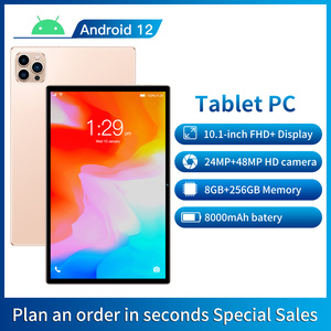 Vendita calda OEM 10.1 pollici Android Tablet PC con Android 12 8GB + 256GB memoria MTK processore nuova condizione GSM rete per le imprese - Product Image 3