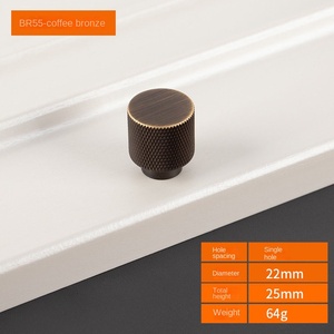 Altın tırtıl kolu yuvarlak tüp alüminyum alaşımlı profil basit lüks dolap kapı topuzu ve mutfak dolap Dresser için kolu - Product Image 5