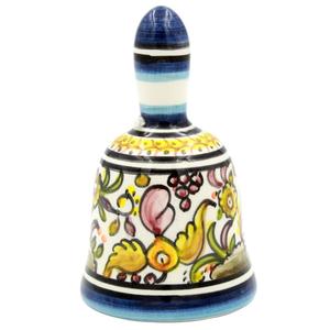 Christmas Tree <strong>Hanging</strong> Decor White Porcelain Hand <strong>Bell</strong> with Your Design - Product Image 2