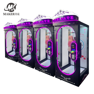 2024最新切割街机自动售货机赢剪刀毛绒玩具游戏机投币游戏掉落奖品理发师 - Product Image 6