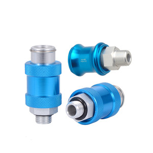 HSV Series 1/8 1/4 3/8 1/2 Female Male Thread 3 <strong>Way</strong> 2 Position Manual Switch Pneumatic <strong>on</strong> off Hand Slide Valve - Product Image 1
