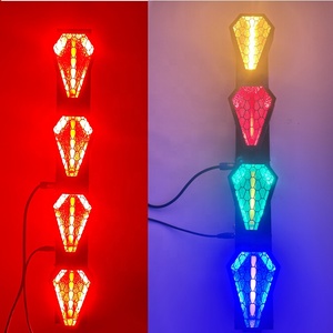 2023ใหม่เข็มทิศย้อนยุคแบบไม่สิ้นสุดไฟ LED สำหรับพื้นหลังเวทีดีเจดิสโก้ - Product Image 6
