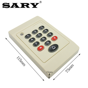 SARYRFIDアクセス制御システムコントローラーRK2059EMID125khz近接カードリーダーオフィスパスワードドアロック制御ホスト