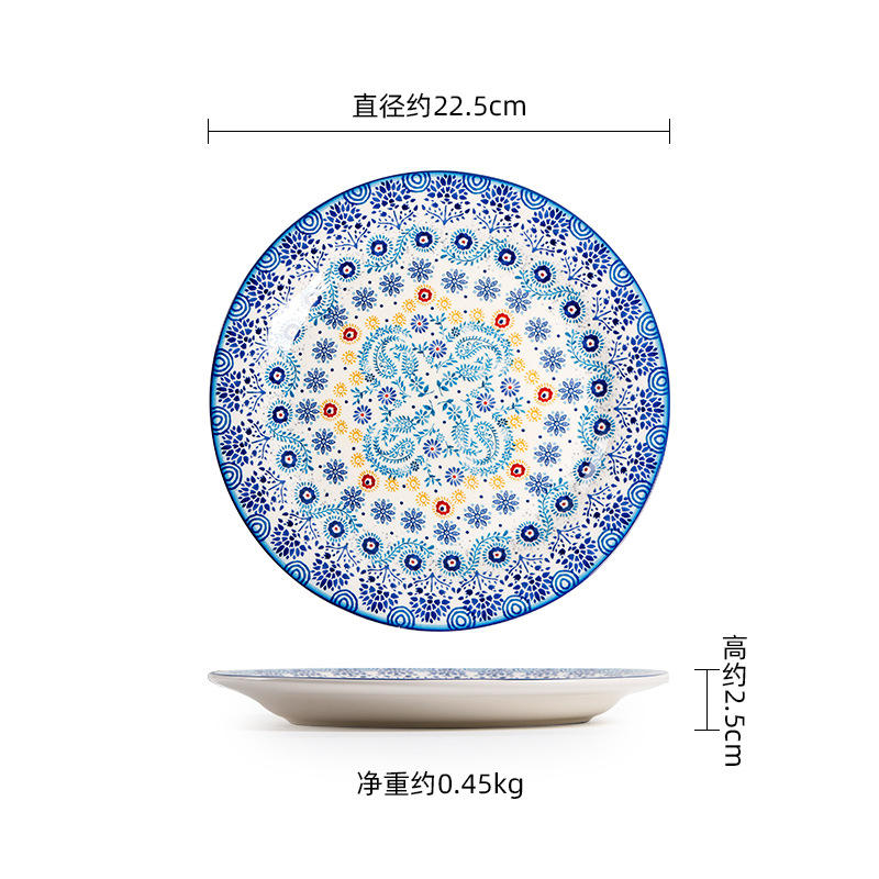 Rock Garden 8,8 pouces plaque peu profonde