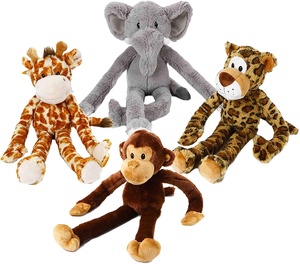 Large <strong>Plush</strong> Dog Toy with <strong>Extra</strong> Long Arms and Legs with Squeakers <strong>Plush</strong> Monkey With Long Arms - Product Image 1