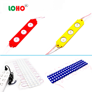 2835 3030 LED โมดูลการฉีดกันน้ำ AC 220V 110V 3Leds โมดูล LED พร้อมเลนส์สำหรับการโฆษณา2W - Product Image 3