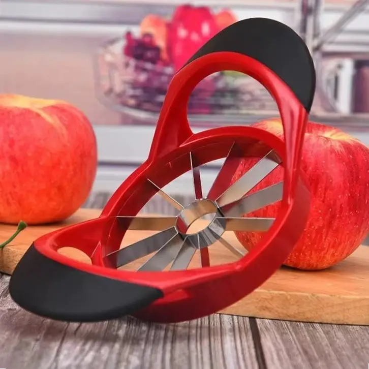 New Product 8 blade Apple divider fruit cutting kitchen hand slicer apple cutter Divider for Applesblades apple slicer