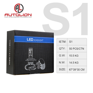 S1 CSP araba led far ampulü h1 h3 h4 h7 h13 9004 9005 9006 oto led headlgihts dönüşüm kiti - Product Image 5