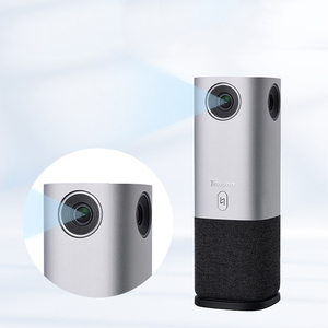 Cámara de videoconferencia todo en uno, ángulo amplio de 360 grados, compatible con 4K, 1080P, tablero plano, Audio de escritorio y videoconferencia - Product Image 1