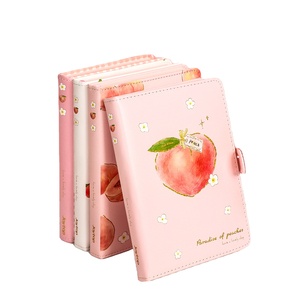 纸质印刷批发定制全彩桃色促销礼品记事本笔记本 - Product Image 1