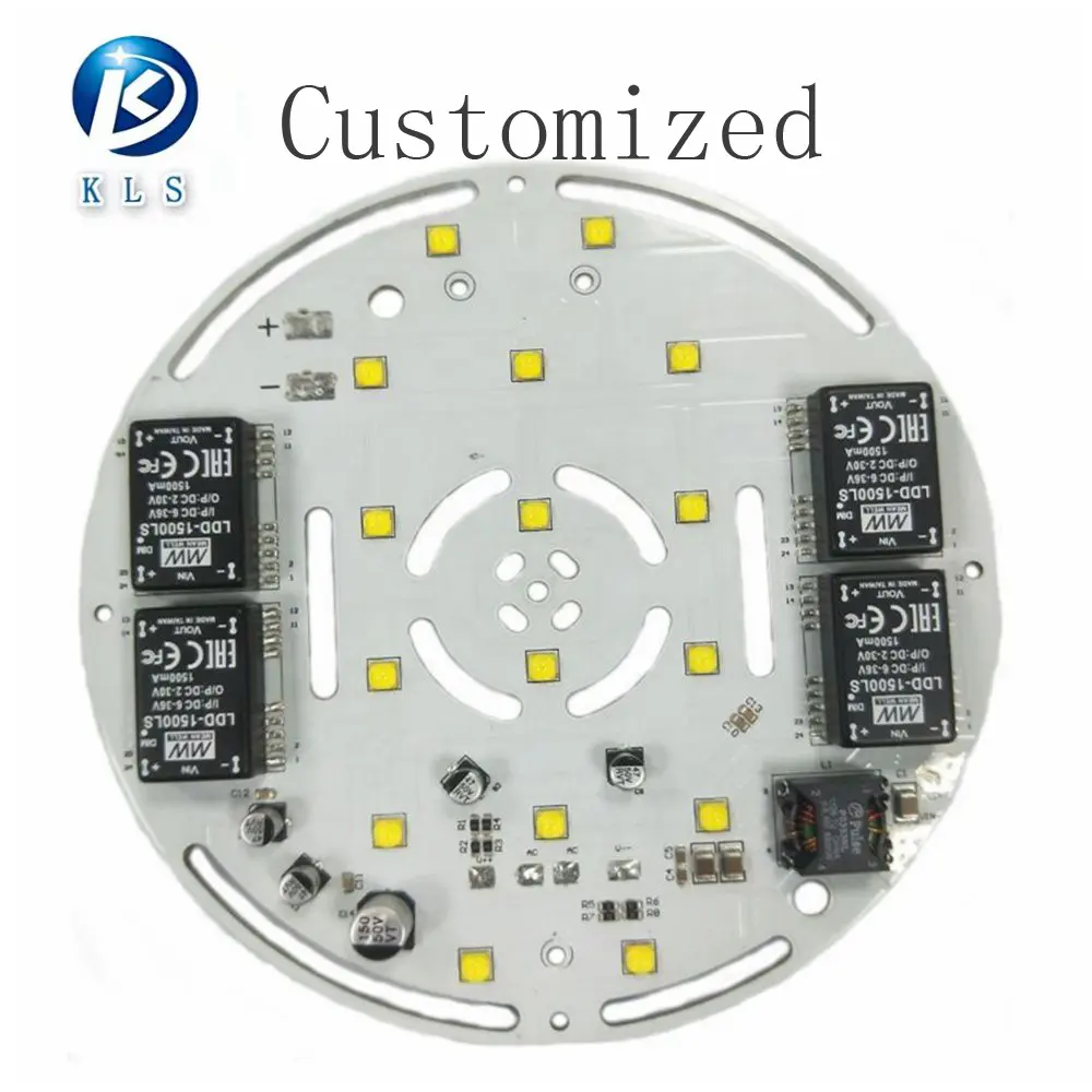 Özel 94V 0 LED ışık PCB devre tasarım 5w 9w 15w 30w 50w 5730 22 Led pcb Usb portu ile