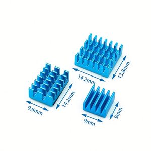 Für Raspberry Pi 4 4B Aluminium Kühlkörper Kühlkörper Computer Kühler Kühler für elektronische Chip Wärme ableitung Kühl kissen - Product Image 4