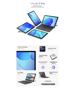 New Tablet <strong>Chuwi</strong> UBook X <strong>Pro</strong> 13 Inch 2k IPS Display Intel Core-i5 8GB 256GB SSD 38Wh 5000mAh Tablets Pc - Product Image 6