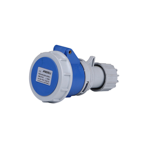 ANDELI 3P + N + E産業用プラグ & ソケットIP44 5ピン16A 32A 63A 125A電動プラグソケットIP67レベルWiFiネットワーク付き