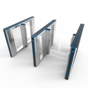 Hochgeschwindigkeits-Drehkreuz mit automatischer Schwenk barriere und QR-Code-Zugangs kontrolle - Product Image 3