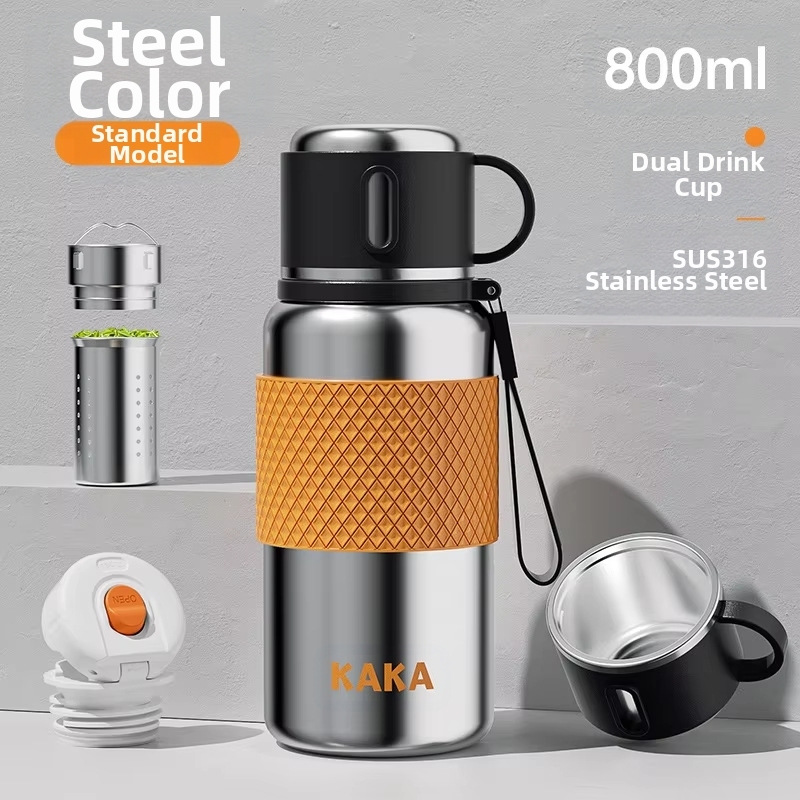 Separador de té y agua de colores, color natural - 800ml