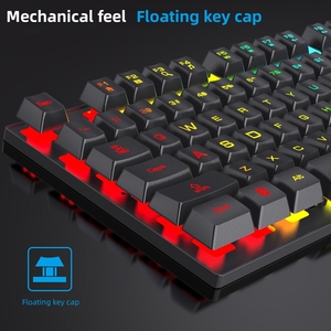 Panel de teclado ergonómico para juegos de escritorio PC con membrana de interfaz USB 3,0 Botón de interruptor mecánico Precio Características principales - Product Image 2