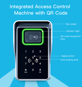 Per esterni TCP IP Ethernet smart QR code reader telecomandato controllo accessi tastiera RFID