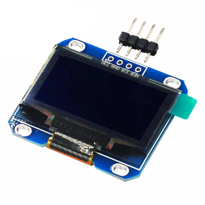 Un modulo display A 4 pin 12864 di comunicazione I2C IIC da 1.3 pollici LCD blu bianco 1.3 "Iic I2c comunica - Product Image 2