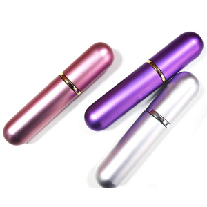 Mini Vòng Kim Loại Nhôm Xách Tay 5Ml Rỗng Du Lịch Refillable Nước Hoa Atomizer Chất Lỏng Phun Mẫu Chai Cho Ngoài Trời - Product Image 4
