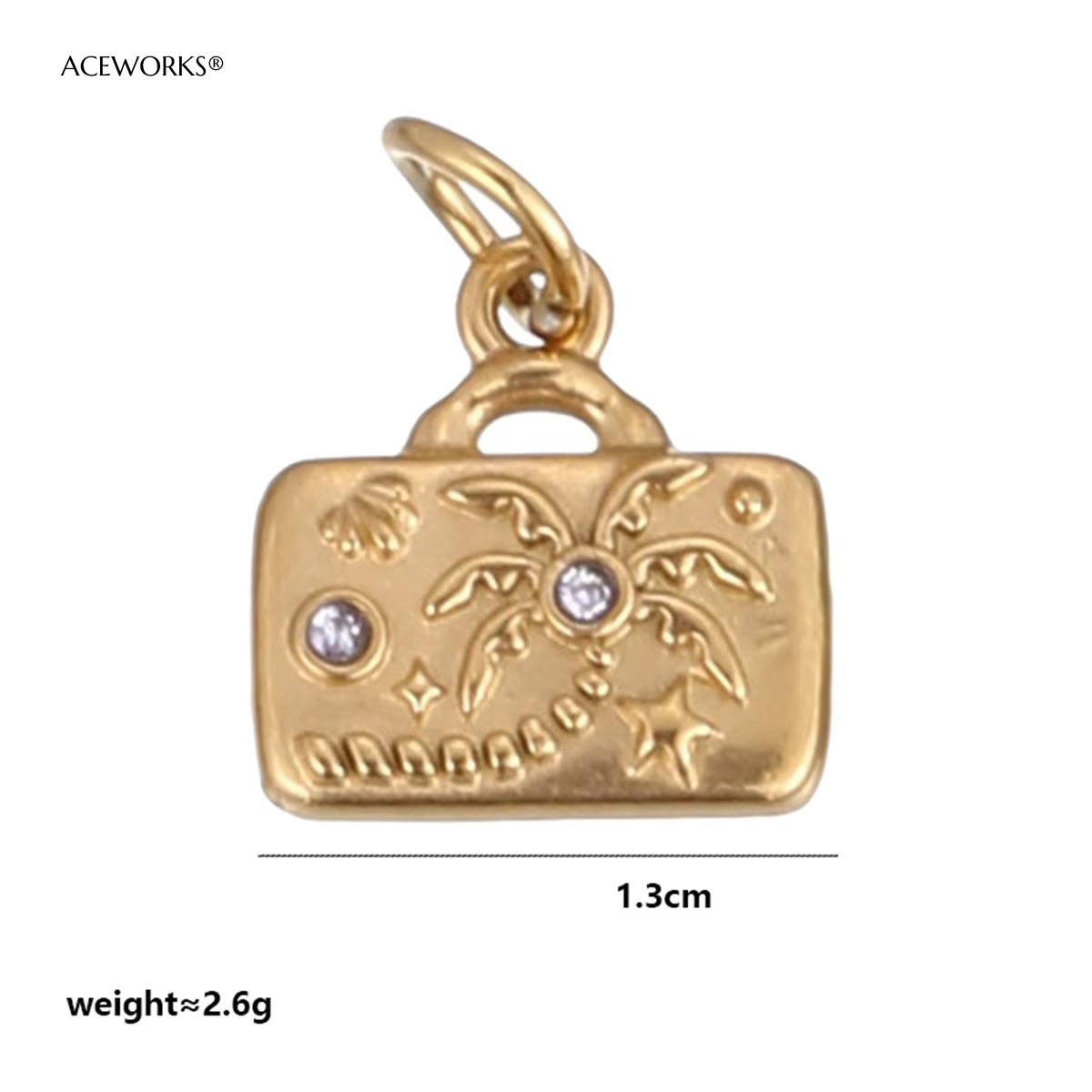 Bar Pendant with Palm Trees