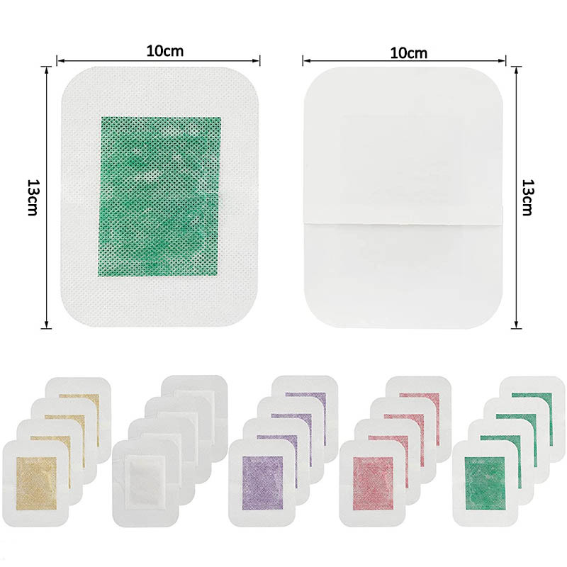 bamboo detox foot patch with adhesive is the best chinese natural foot detox pads
