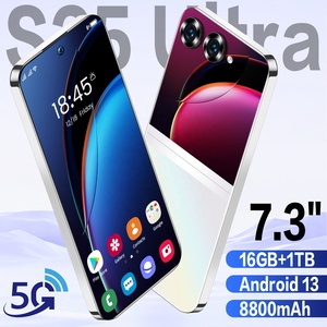 2024สมาร์ทโฟนอัลตร้า S25 7.3นิ้ว8800MAH แอนดรอยด์13 Deca core 16GB + 1TB 5G ที่มีความละเอียดหน้าจอ HD - Product Image 4