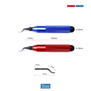 Aluminum Handle Deburring Hand <strong>Tool</strong> Multifunction Deburring Chamfer <strong>Tool</strong> for Metal with Burr Removal Blade - Product Image 4