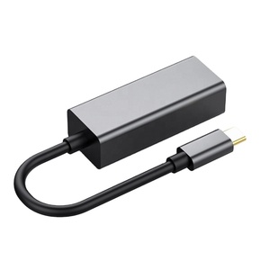 Alta velocidad tipo C a Rj45 Gigabit Lan Ethernet Cable adaptador USB Hub tarjeta de red ordenador portátil interruptor