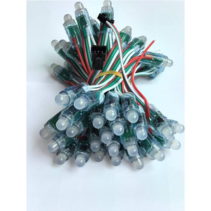 12V WS2811 ICRGBピクセルLEDモジュールライトフルカラー装飾広告ライト用