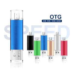 Otg 2 in 1 usb flash sürücü bilgisayar ve Android akıllı telefon usb flash sürücü toptan - Product Image 3