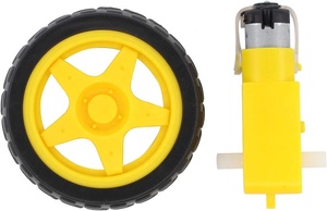 AIsmartlink DC 3-6V 1:48 Stecker mit Verzögerung Gleichstrom motor Roboter DIY Smart Car Set Gleichstrom motorrad satz
