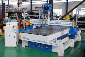 Atc <strong>Router</strong> 1530 3 Spindle Works One by One Woodworking 5X10 <strong>With</strong> 300mm <strong>Rotation</strong> <strong>Axis</strong> - Product Image 2