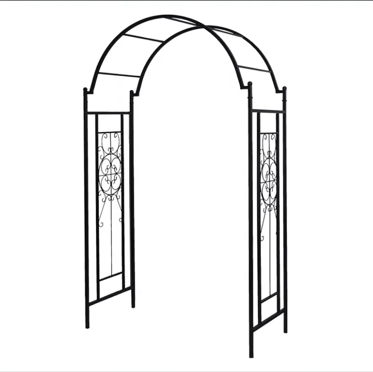 Cung Cấp Bán Buôn Leo Cây Hoa Hồng Dây Leo Hỗ Trợ Giá Trang Trí Vườn Arbor Trellis Kim Loại Vườn Arch Cho Patio Ngoài Trời